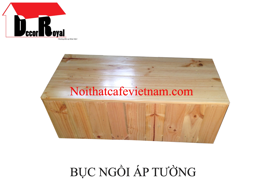 Bục ngồi áp tường