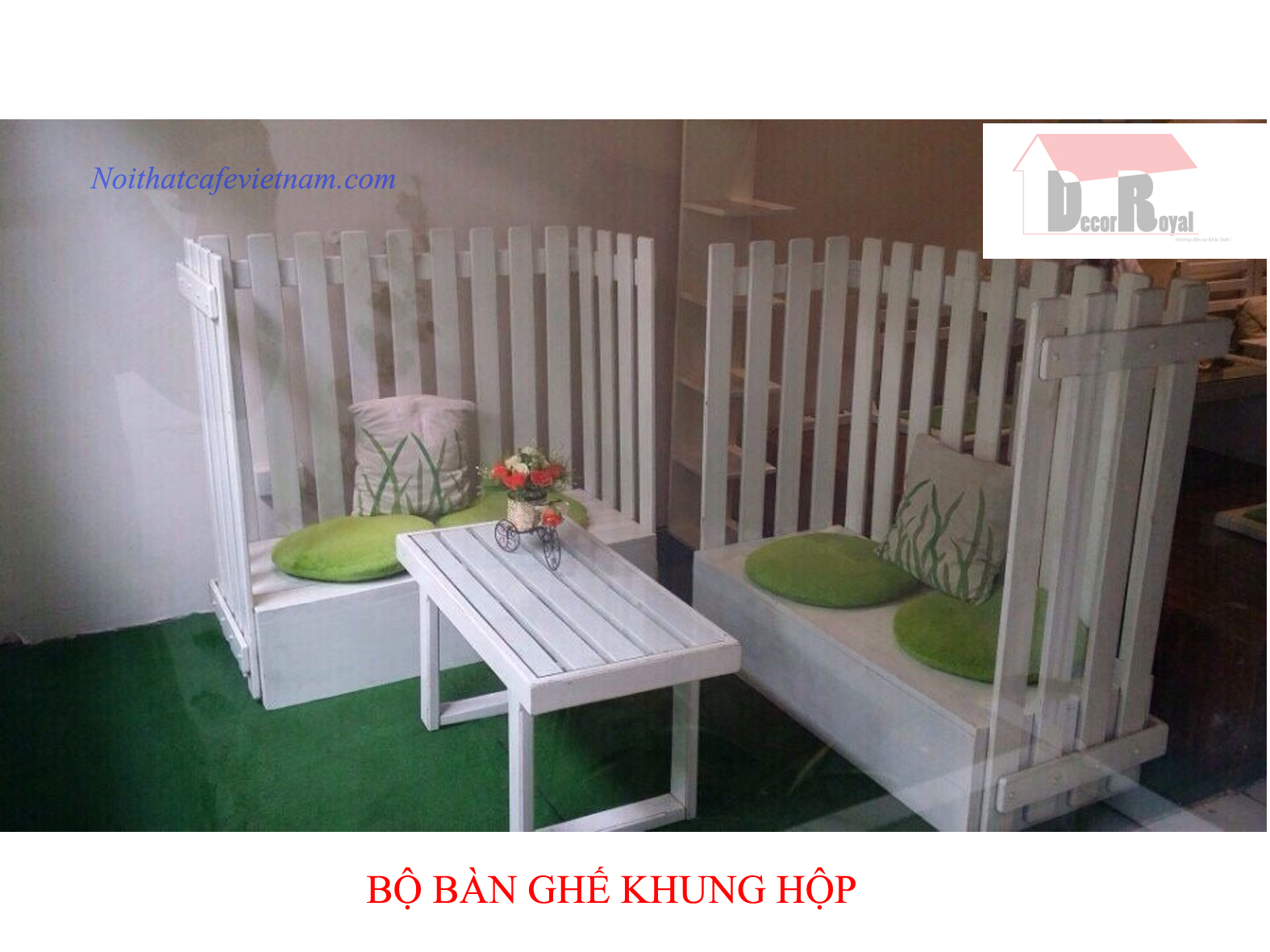 Bộ bàn ghế khung hộp